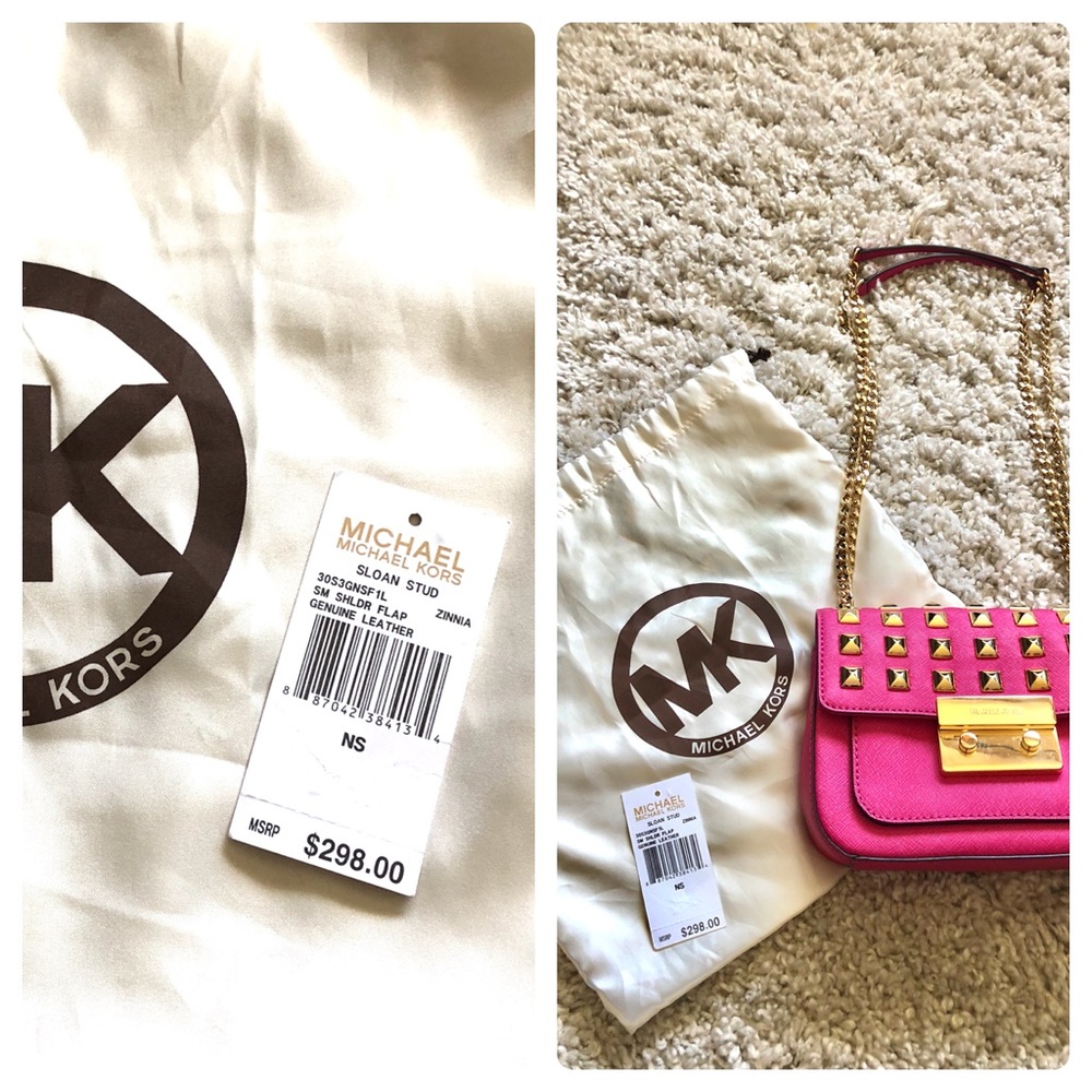 🆕 RARE MK Stud Sloan 💕 - Picture 8 of 8